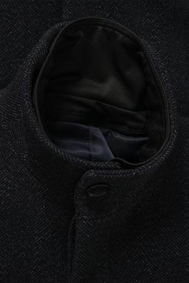 Matinique MA Harvey N Wool Coat - Dark Grey Melange
