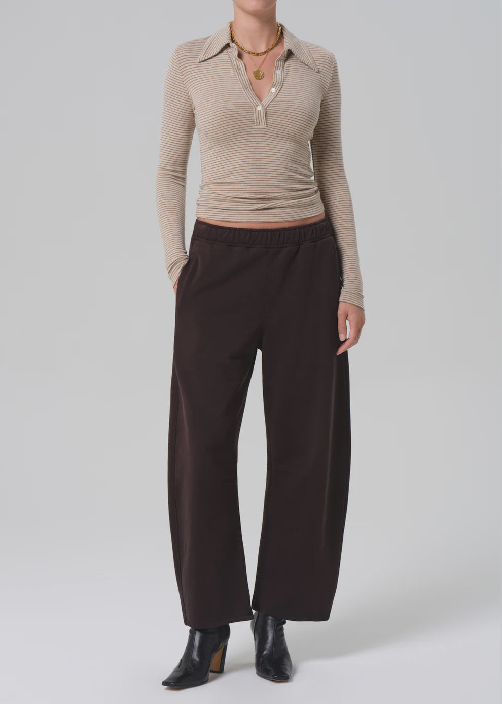 Citizens of Humanity Miro Sweatpant in Chocolate