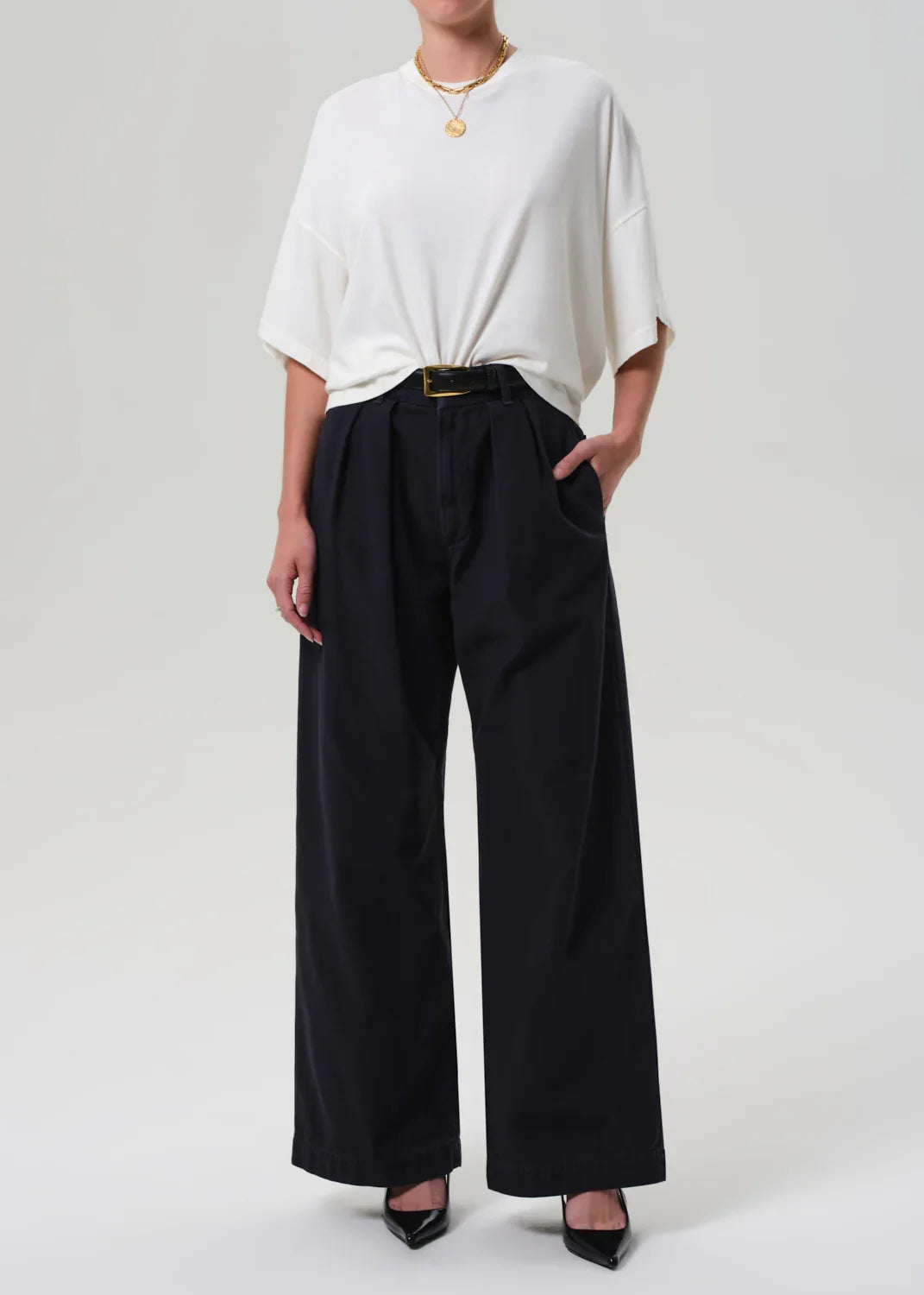 Citizens of Humanity Cape Tee in Pashmina