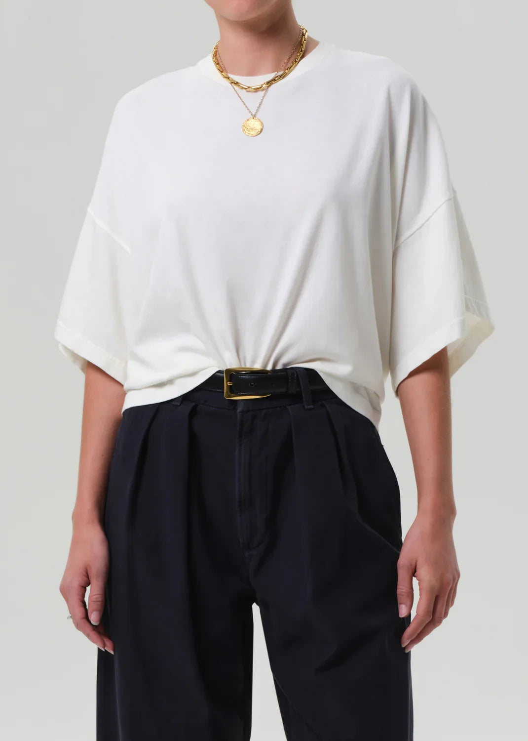 Citizens of Humanity Cape Tee in Pashmina