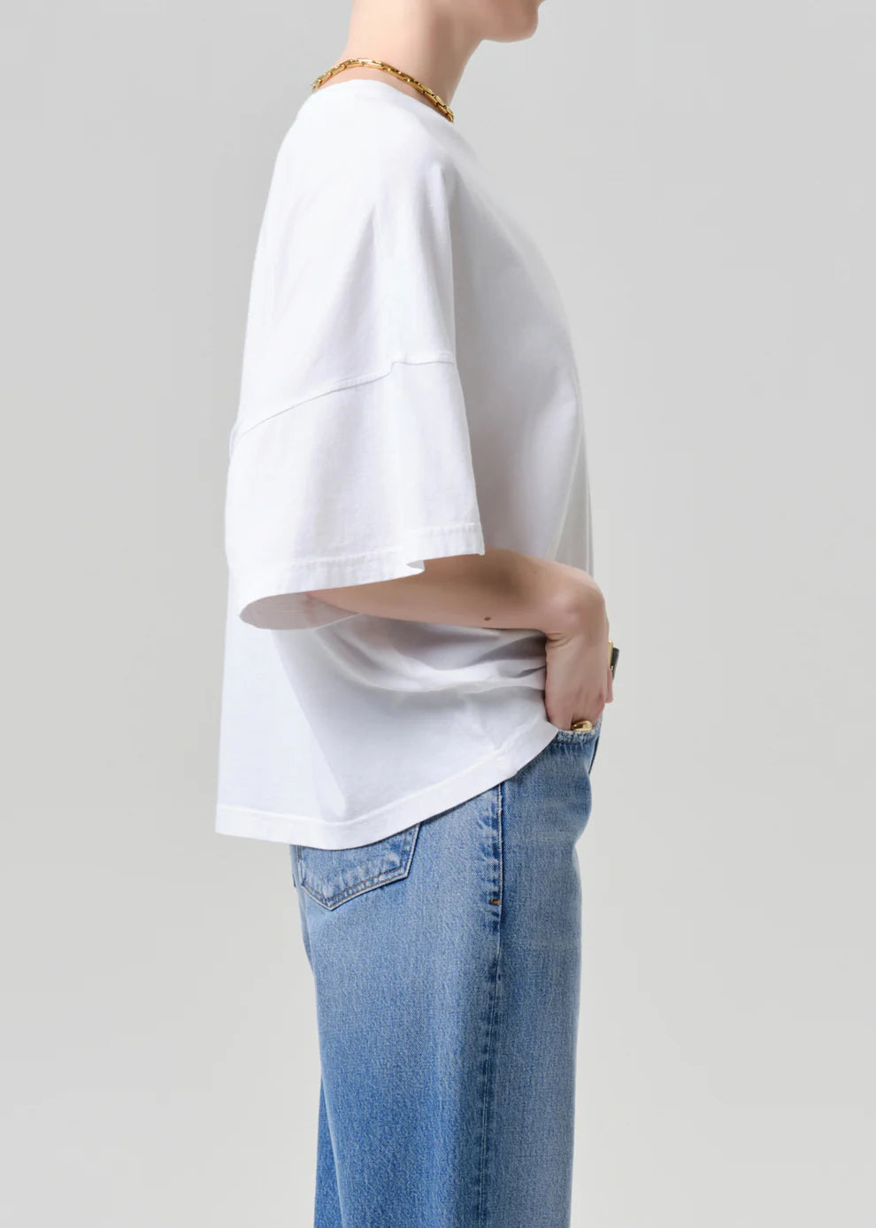 Citizens of Humanity Cape Tee in White