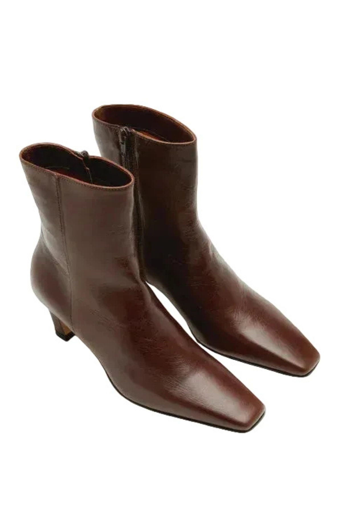 Sister Soeur Lara Leather Boot in Brown