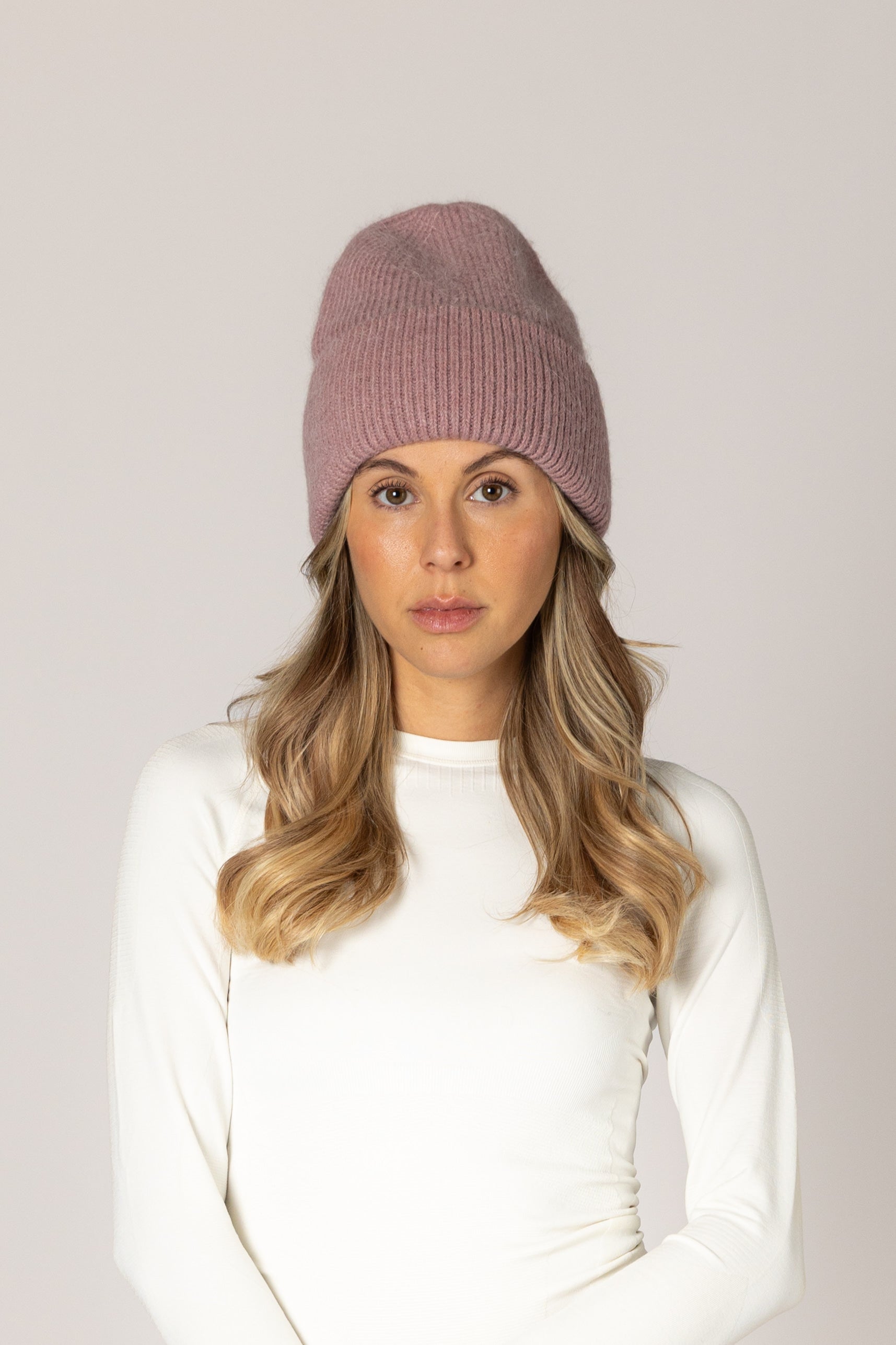 Lyla & Luxe Apres Ski Hat in Clay