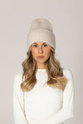 Lyla & Luxe Apres Ski Hat in Latte