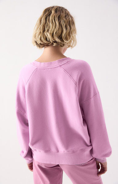 American Vintage ATUBAY Sweatshirt in Orchid