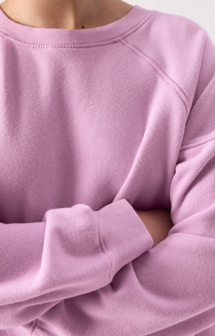 American Vintage ATUBAY Sweatshirt in Orchid