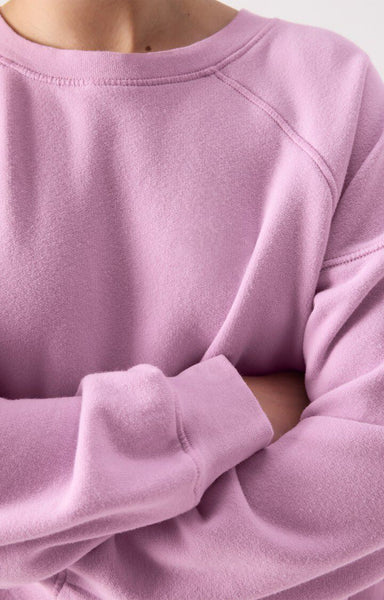 American Vintage ATUBAY Sweatshirt in Orchid