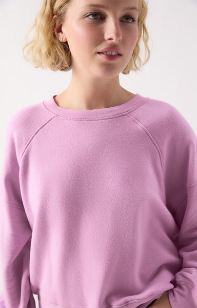 American Vintage ATUBAY Sweatshirt in Orchid