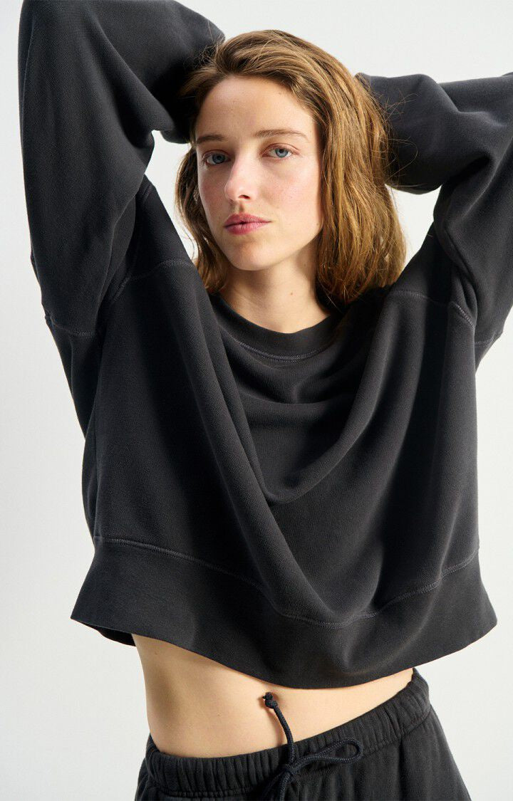 American Vintage ATUBAY Sweatshirt in Darkness