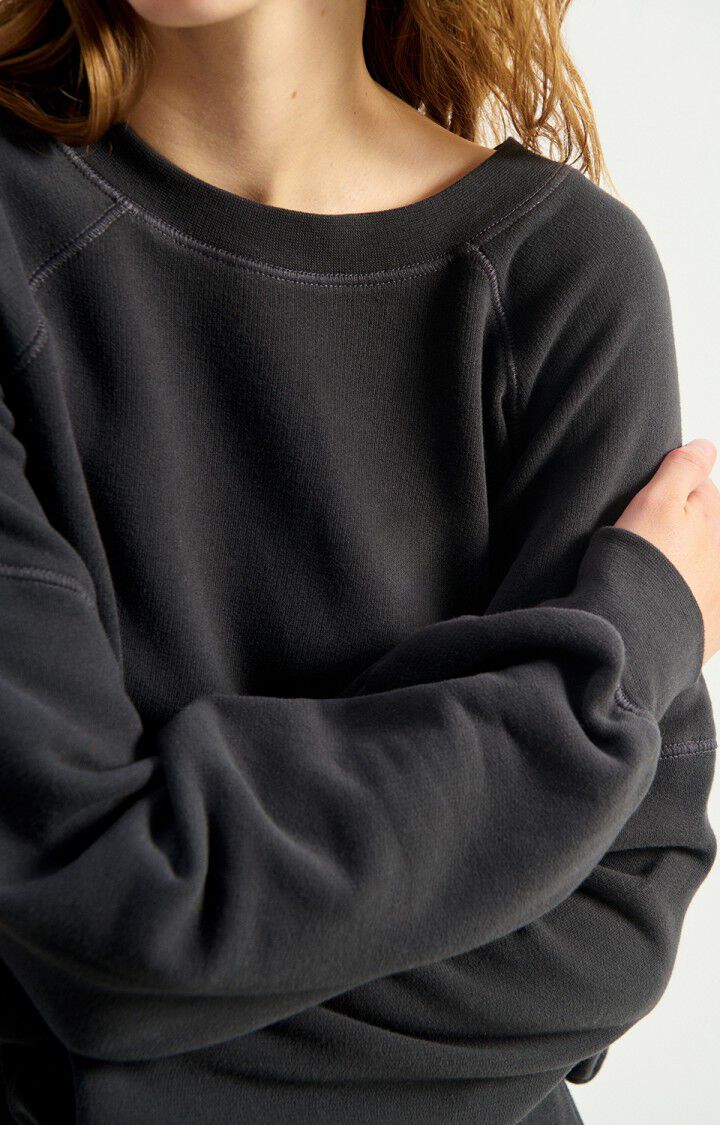 American Vintage ATUBAY Sweatshirt in Darkness
