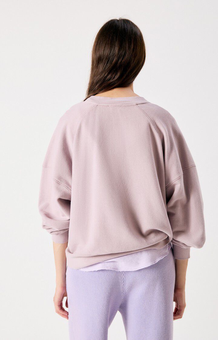 American Vintage ATUBAY Sweatshirt in Slow Melange