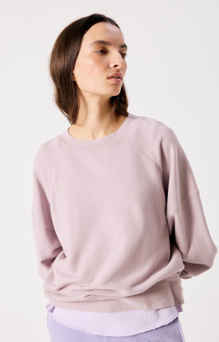 American Vintage ATUBAY Sweatshirt in Slow Melange