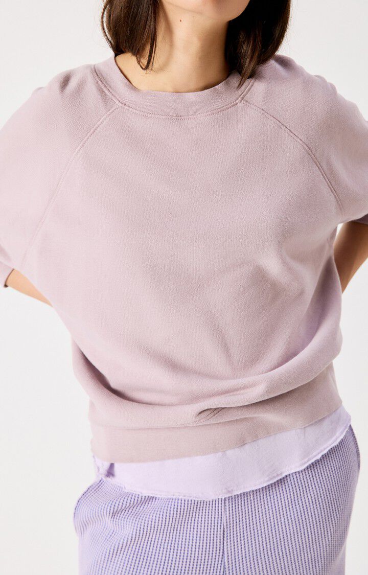 American Vintage ATUBAY Sweatshirt in Slow Melange