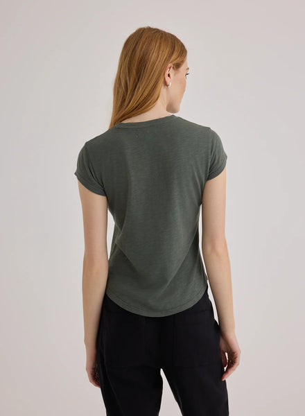 Bella Dahl Baby Crew Tee - Fern Wood