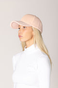 Lyla & Luxe Felt Baseball Hat in Pink
