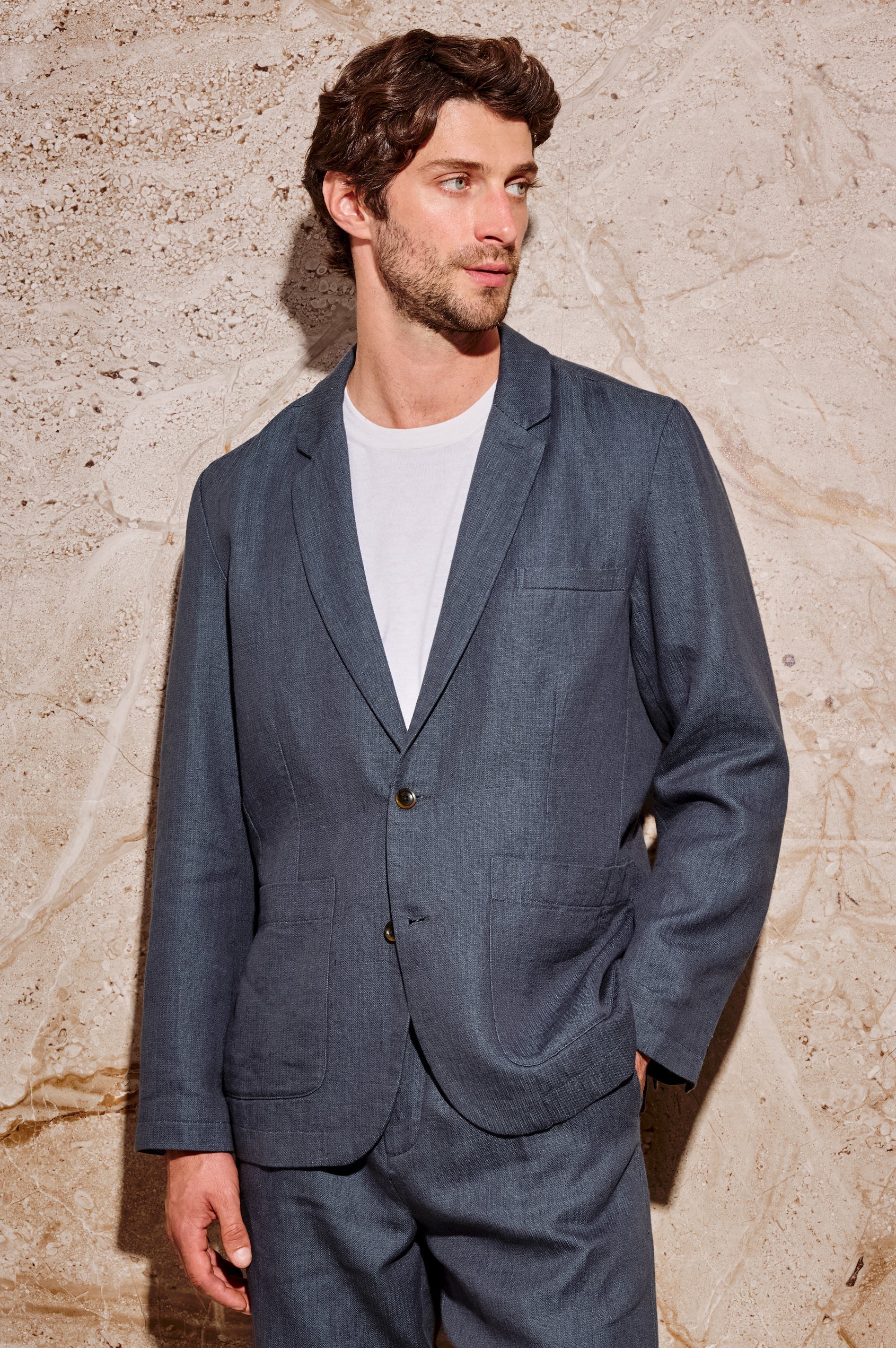 Rails Men's Bond Blazer in Meridian