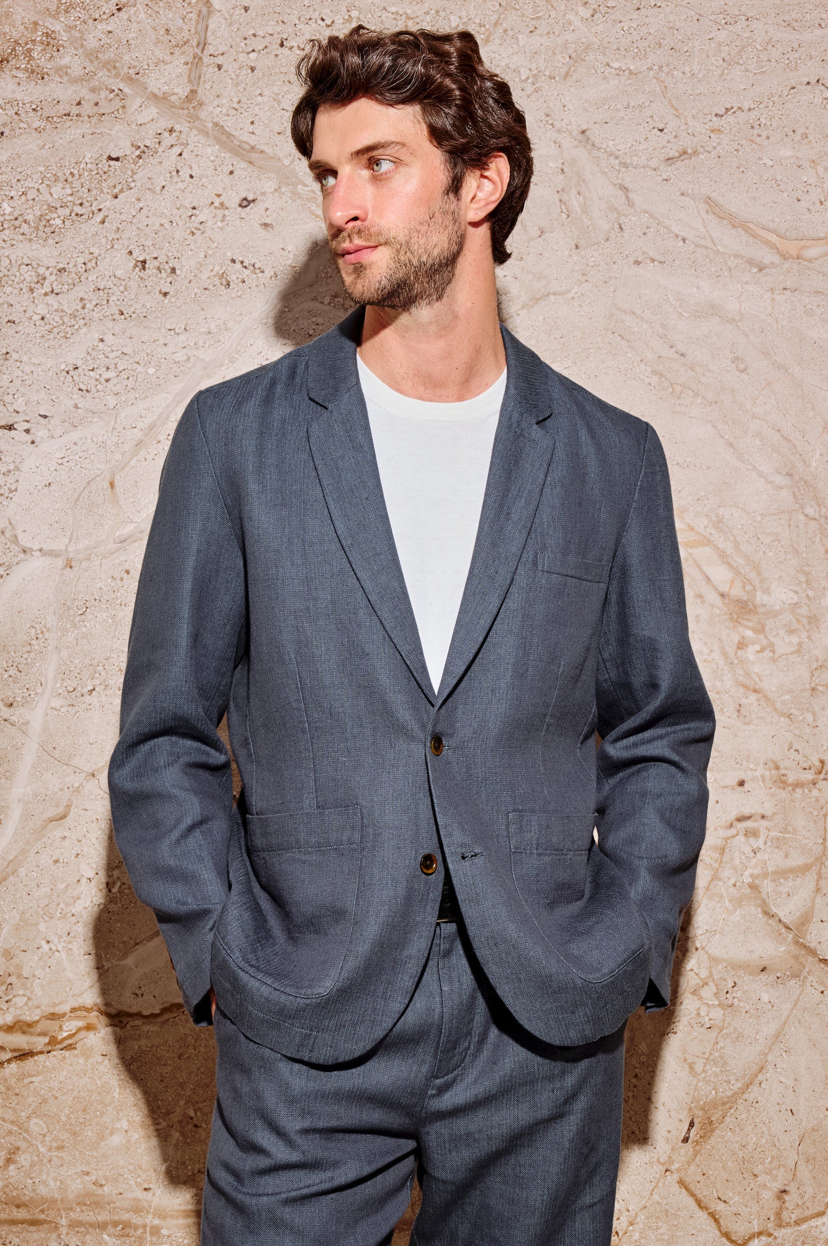 Rails Men's Bond Blazer in Meridian
