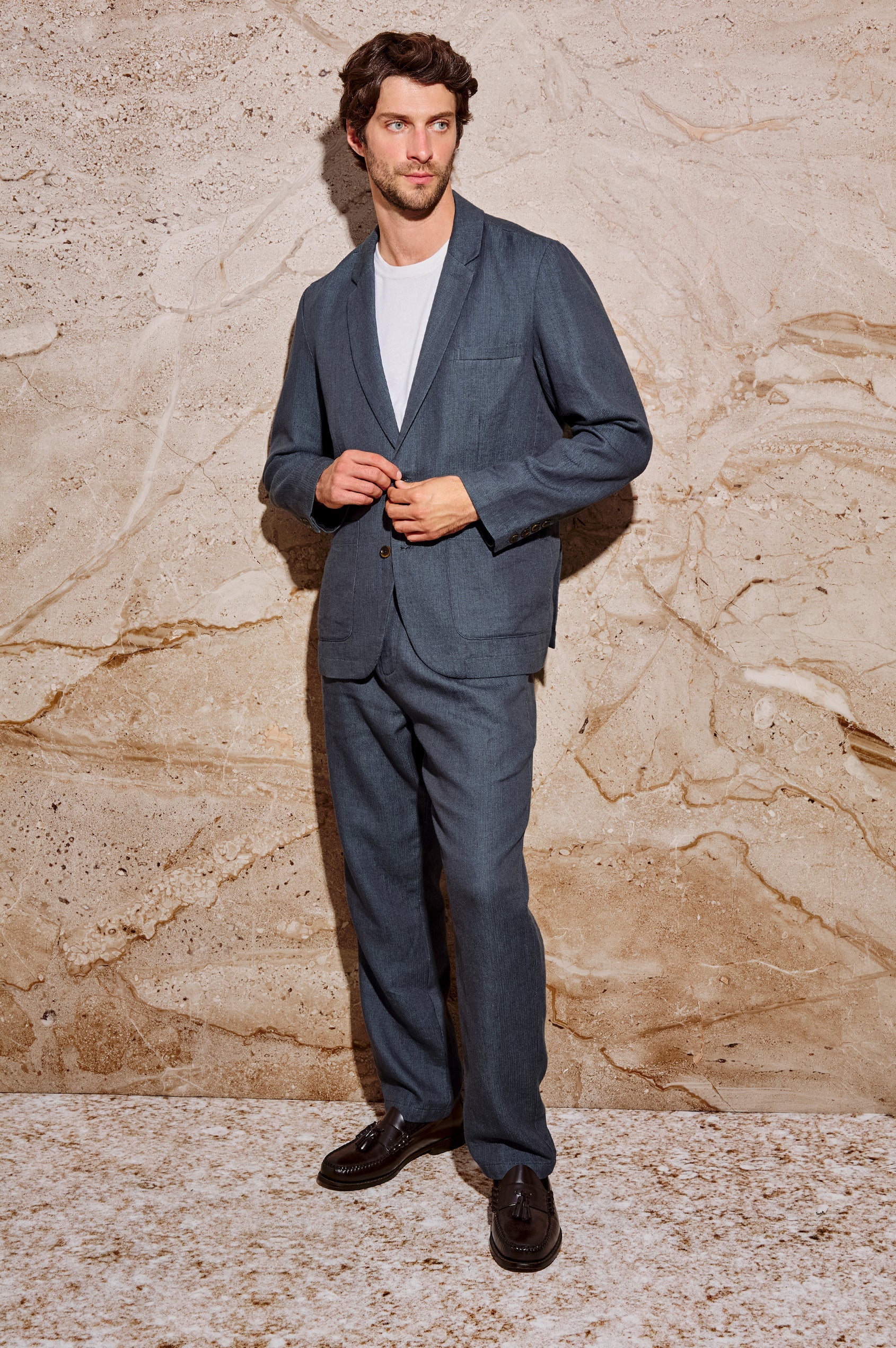 Rails Men's Bond Blazer in Meridian