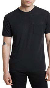 John Varvatos BOND Burnout Crew - Black