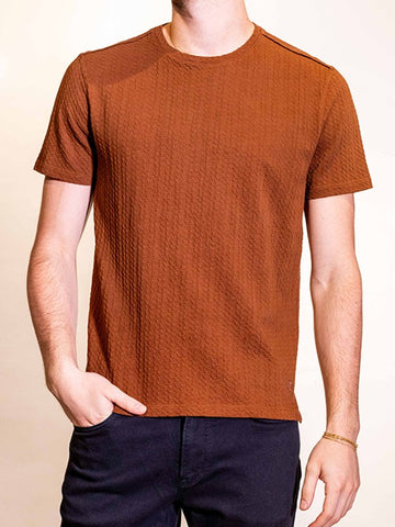 John Varvatos Brasse Tee - Chamois