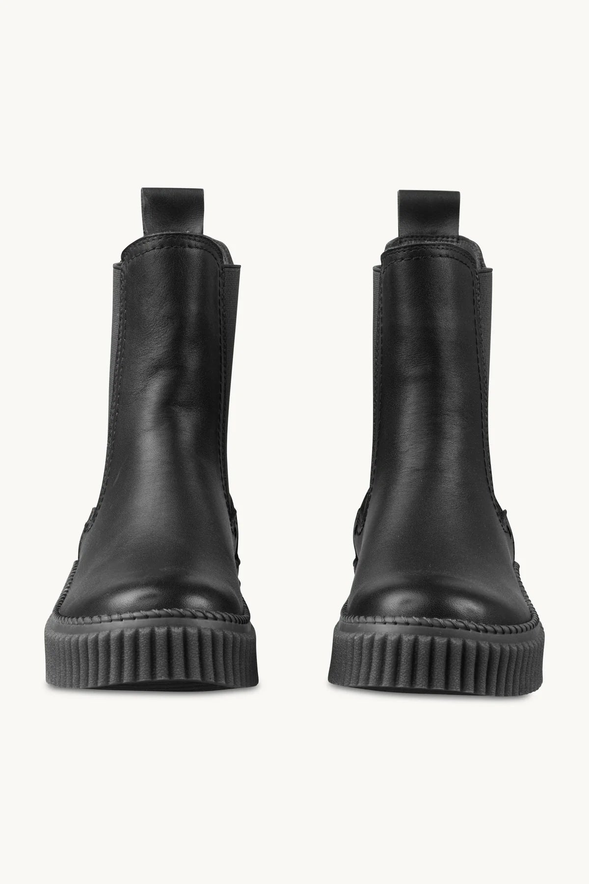 Ilse Jacobsen Calira05 Chelsea Leather Boots in Black