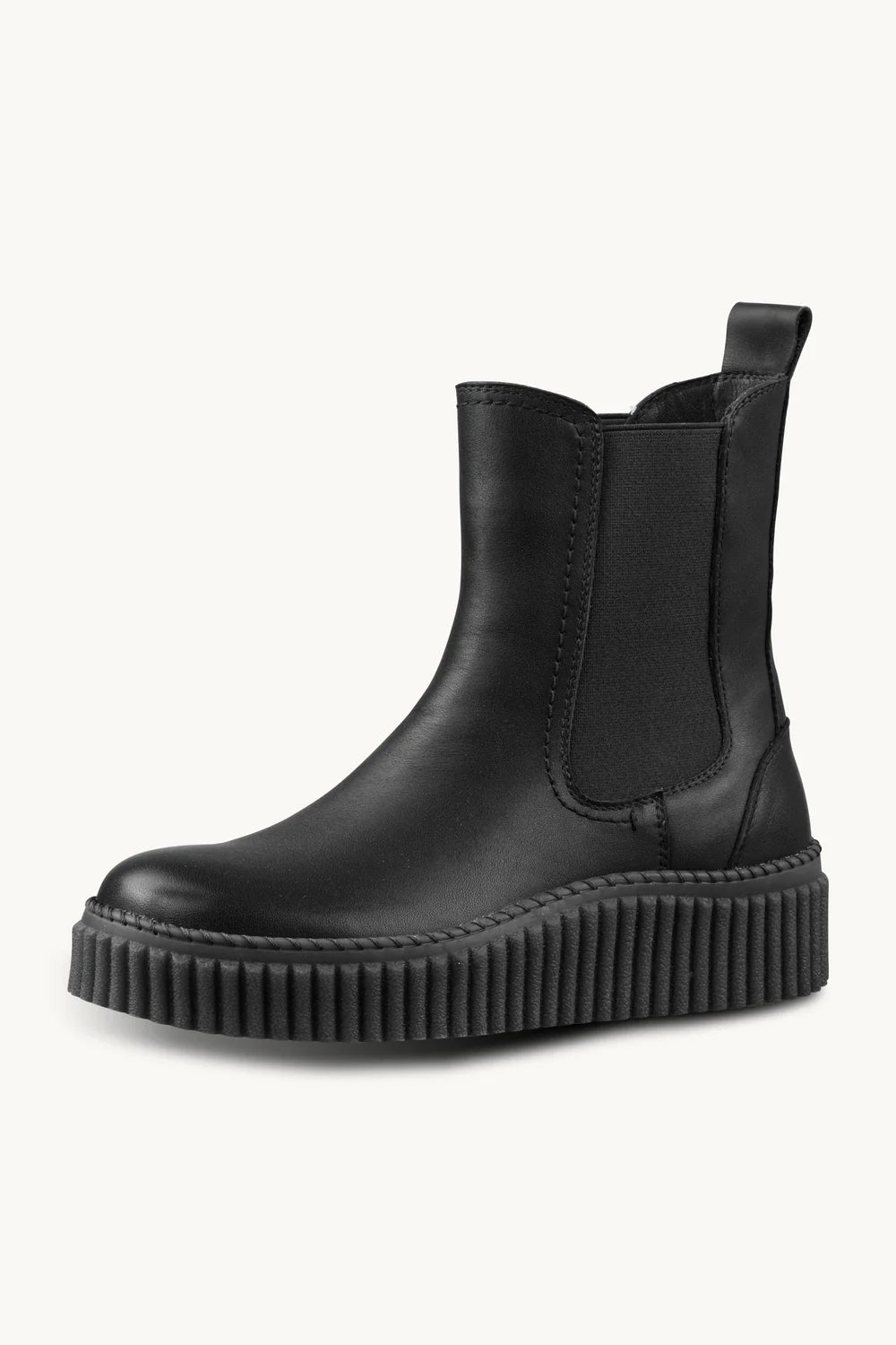 Ilse Jacobsen Calira05 Chelsea Leather Boots in Black