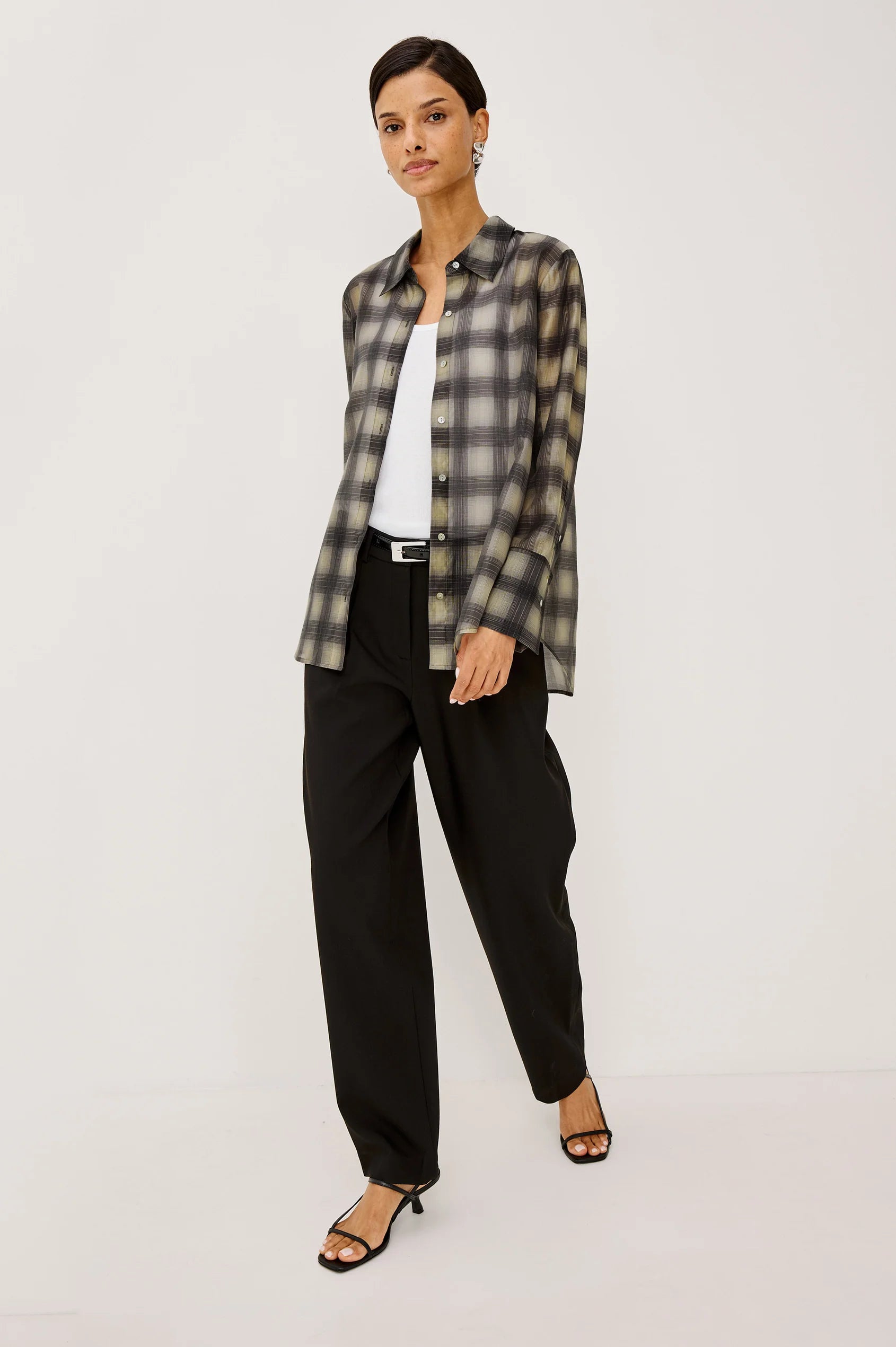 Rails Cameron Barrel Leg Pant in Black