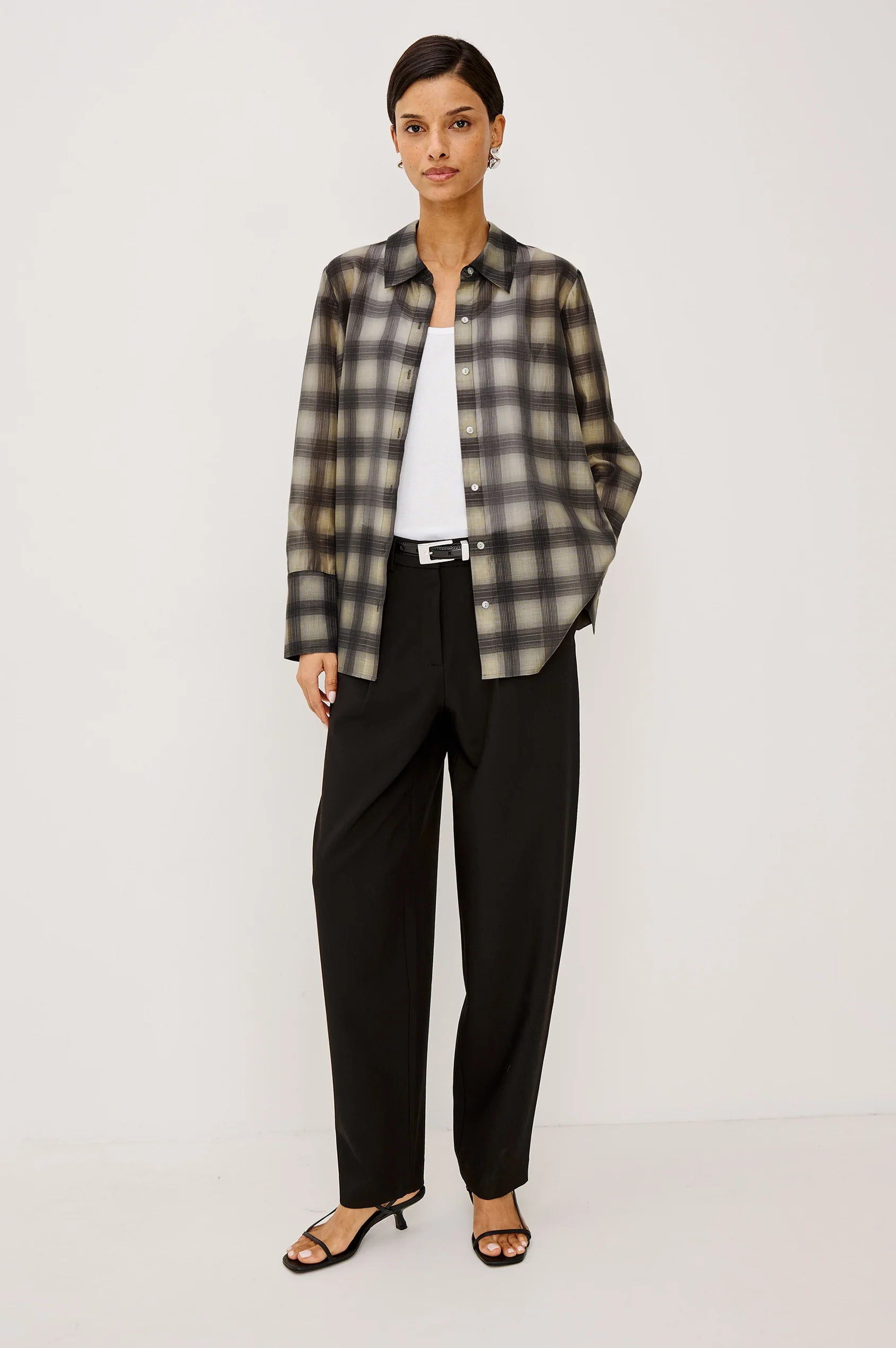 Rails Cameron Barrel Leg Pant in Black