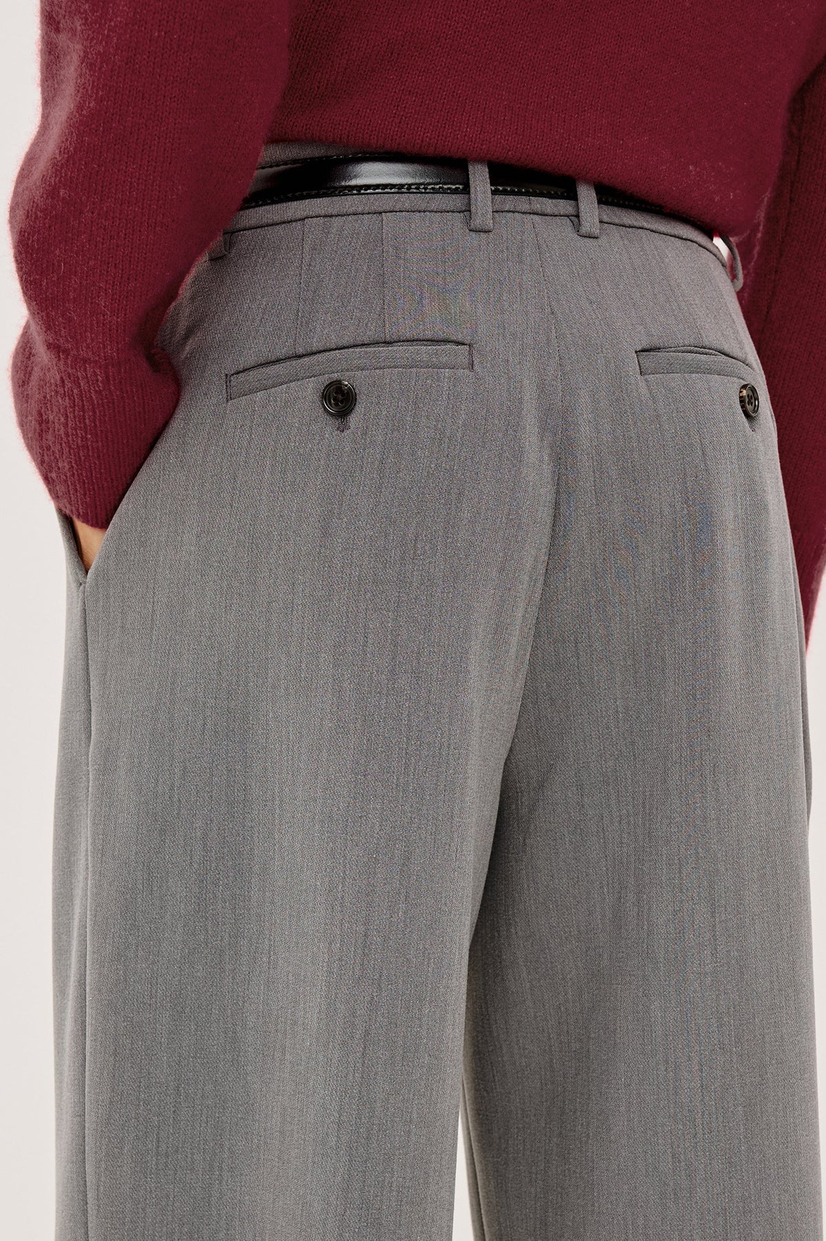 Rails Cameron Barrel Leg Pant in Heather Grey