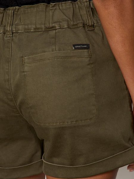 Sanctuary Wander On Short in Burnt Olive