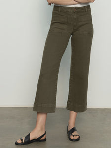 Sanctuary Marine Denim Pant in Fatigue