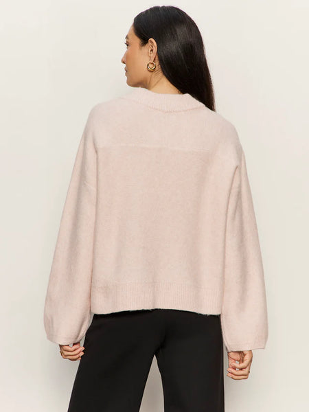 Sanctuary Dreamy V Neck Sweater in Heather Rose