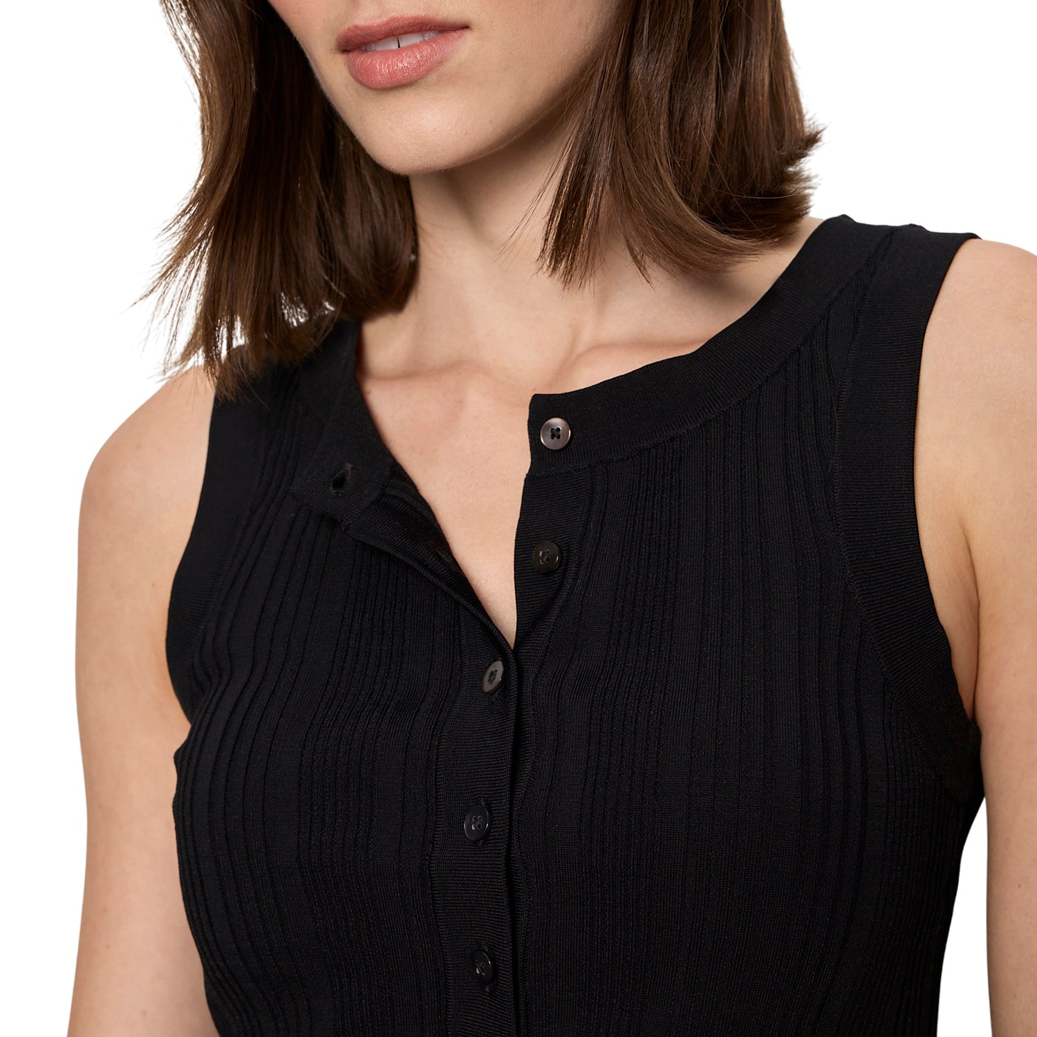 Sanctuary Back to Bare Tank in Black
