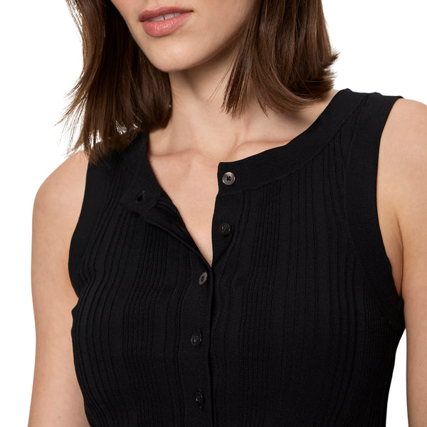 Sanctuary Back to Bare Tank in Black