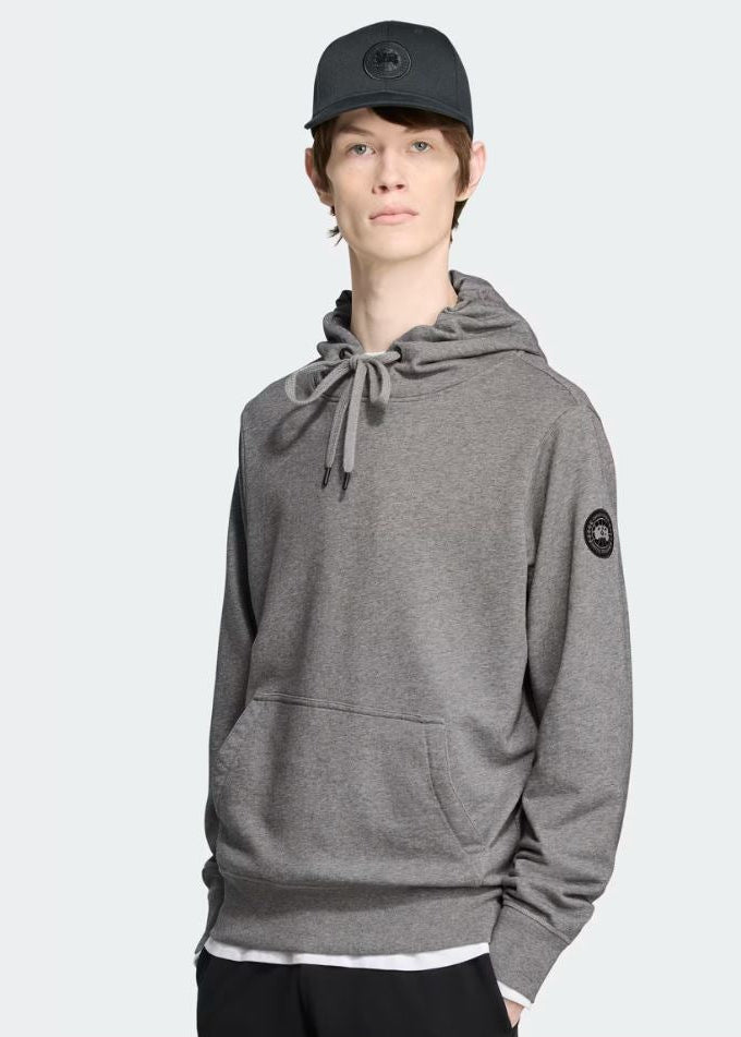 Canada Goose Men's Huron Hoody Black Label - Stone Heather