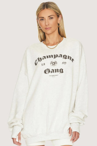 The Laundry Room Champagne Gang Oversize Heather