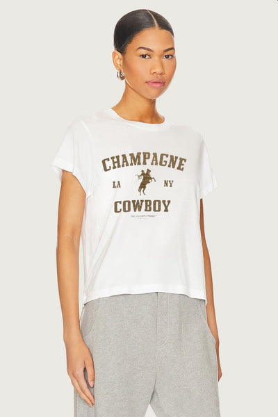 The Laundry Room Perfect T Champagne Cowboy White