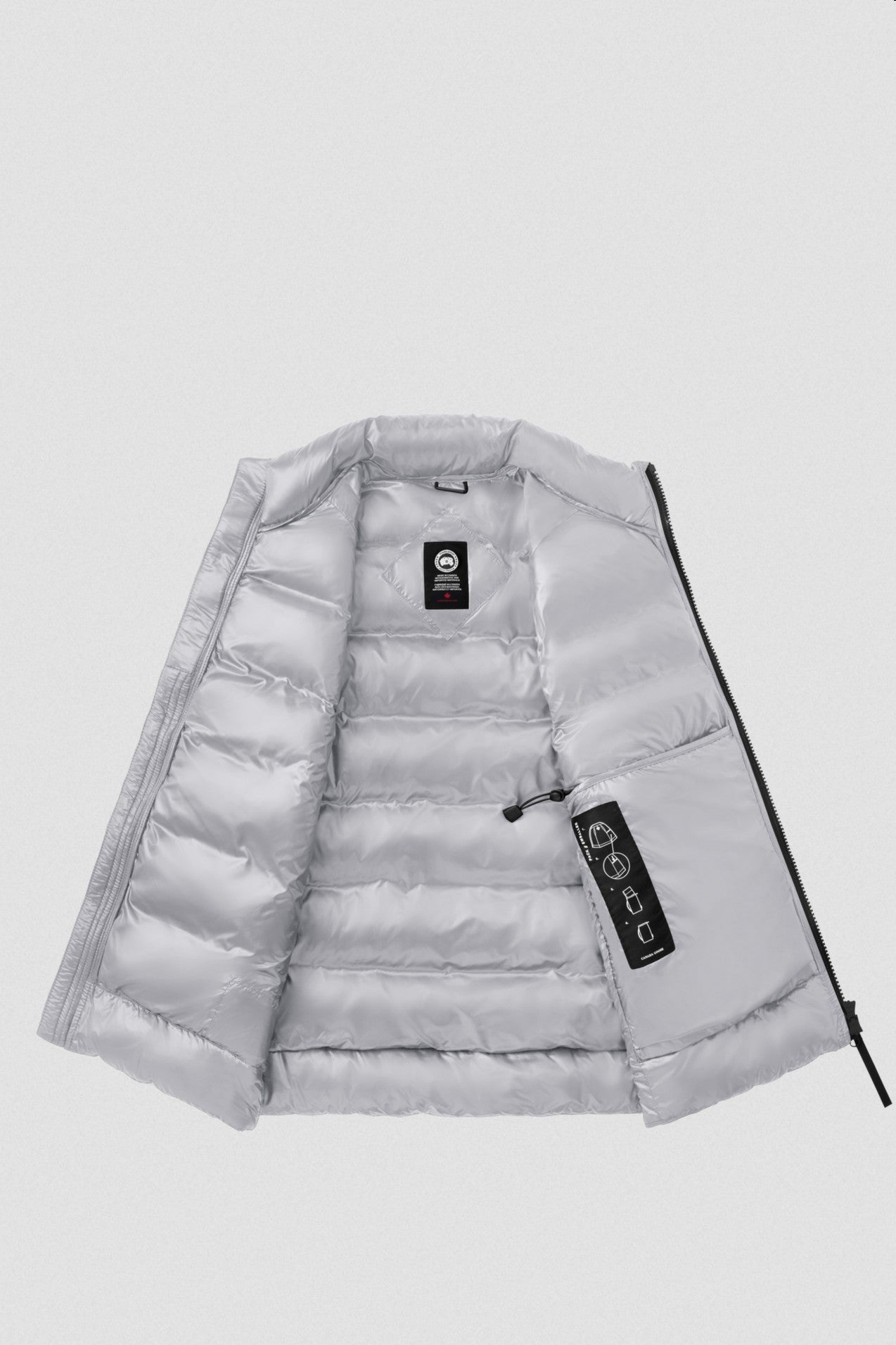 Canada Goose Men's Crofton Vest Black Label - Silverbirch