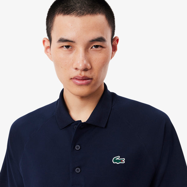 Lacoste Regular Fit UV Protect Golf Polo - Navy