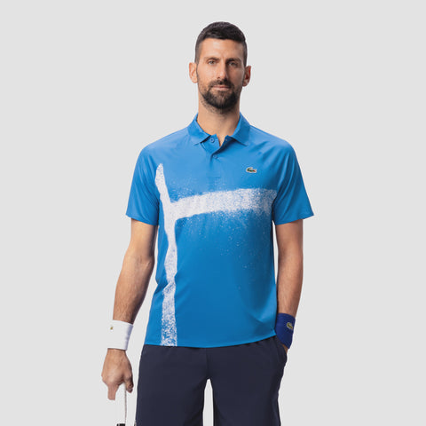 Lacoste Tennis x Novak Djokovic On Court Polo - Blue