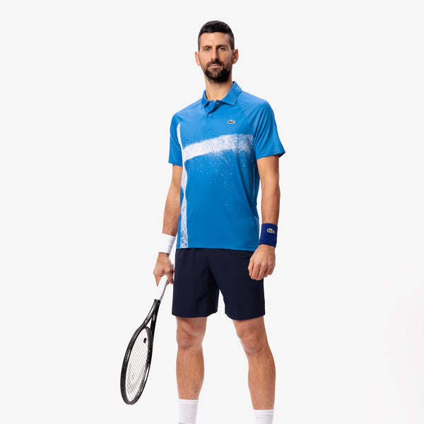 Lacoste Tennis x Novak Djokovic On Court Polo - Blue