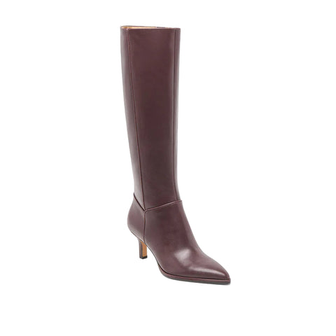 Dolce Vita Aldy Knee-High Boot in Mulberry Leather