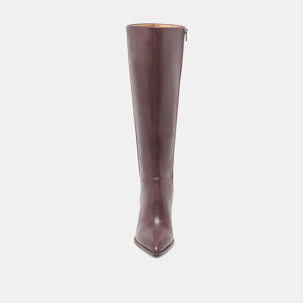 Dolce Vita Aldy Knee-High Boot in Mulberry Leather