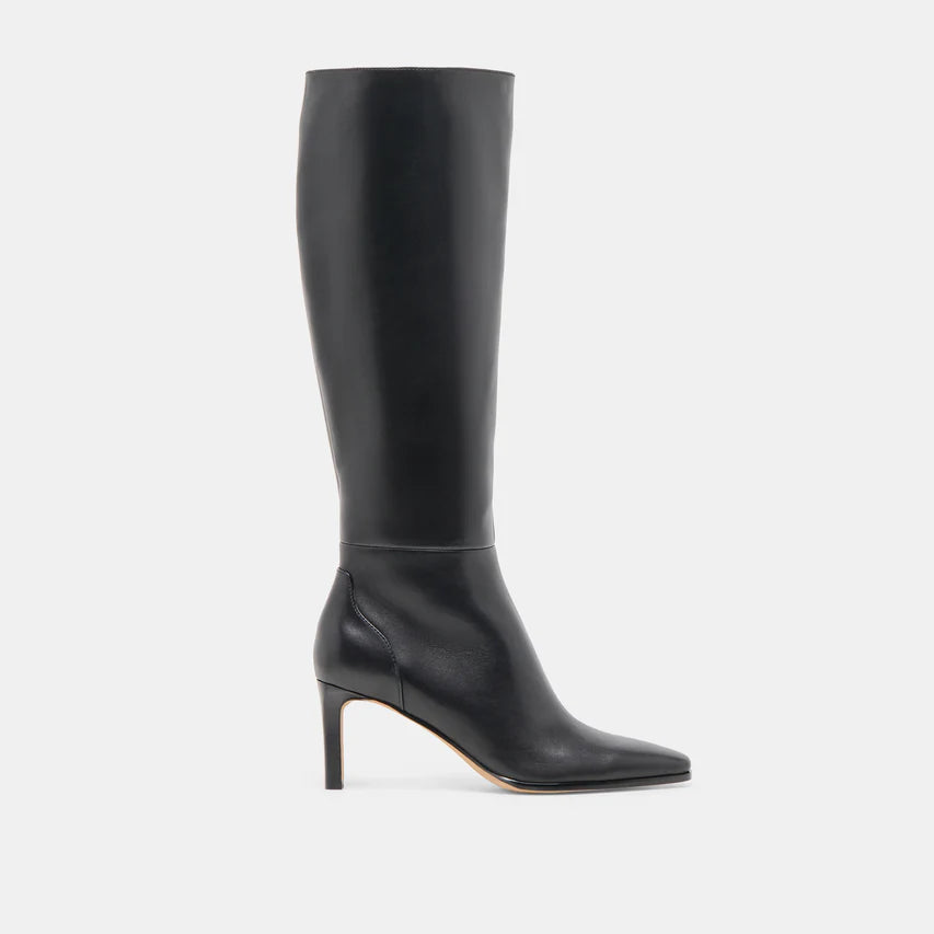 Dolce Vita Emmi Knee-High Boot in Black Leather