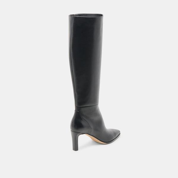 Dolce Vita Emmi Knee-High Boot in Black Leather
