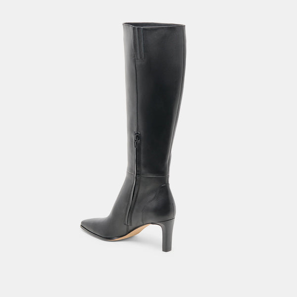 Dolce Vita Emmi Knee-High Boot in Black Leather