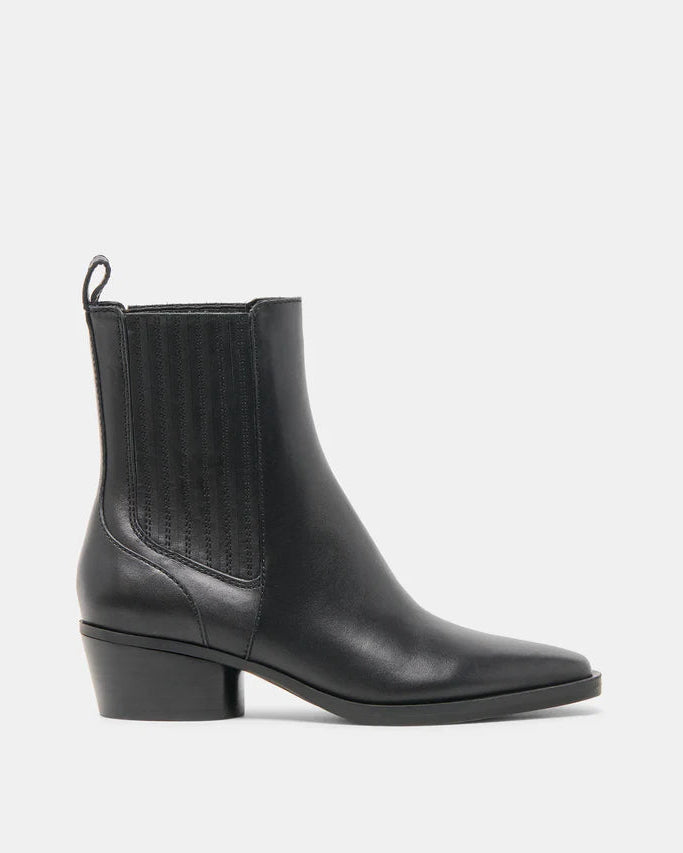 Dolce Vita Faint H20 Waterproof Leather Boot in Black