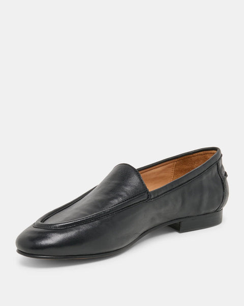Dolce Vita Mattie Leather Loafer in Black