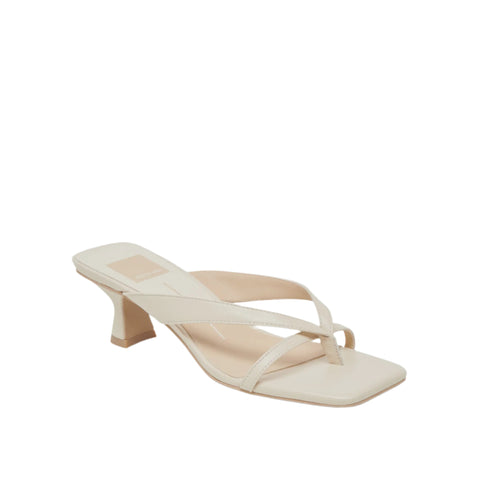 dolce vita Brevel leather low heel in off white