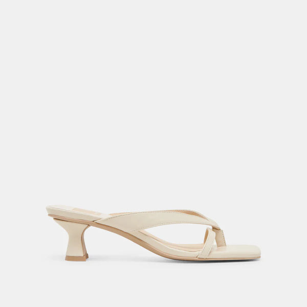 dolce vita Brevel leather low heel in off white